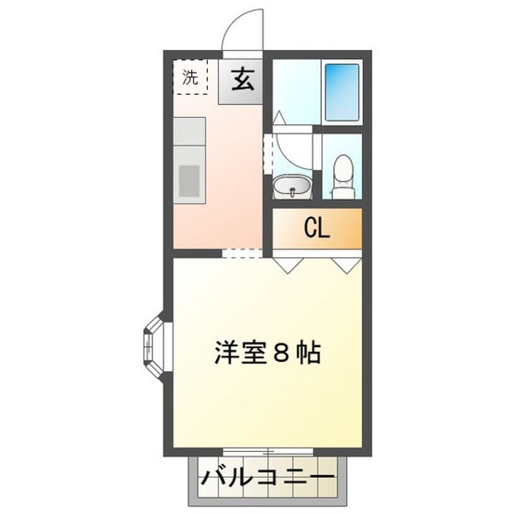 サンコーポ利平治の間取り