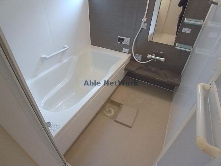 岐阜県羽島郡笠松町美笠通3(アパート)の賃貸物件の風呂