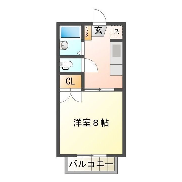 リトルリヴァーの間取り