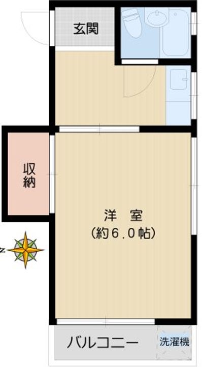 プランドール小日向Iの間取り