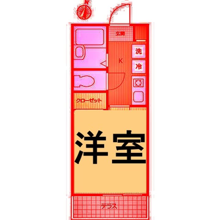 グランフェリオ横浜元町の間取り