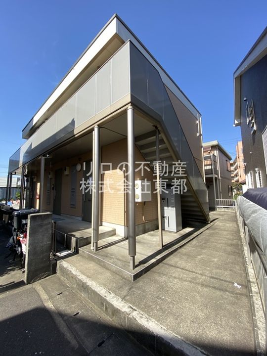 神奈川県川崎市多摩区菅野戸呂(アパート)の賃貸物件の外観