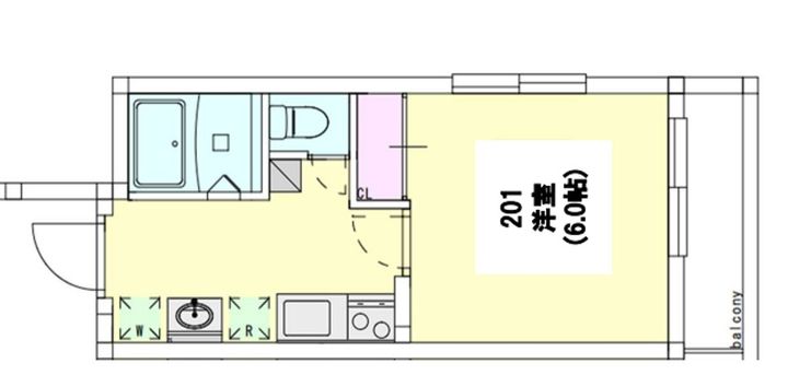 ラペ戸越公園の間取り