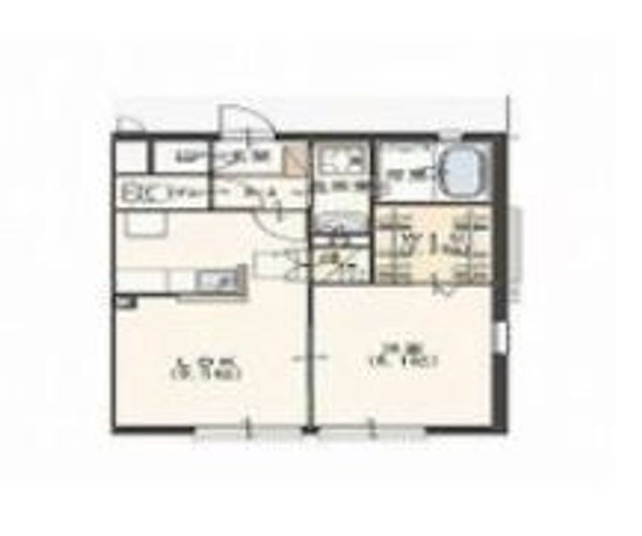 群馬県邑楽郡大泉町大字古氷(アパート)の賃貸物件の間取り