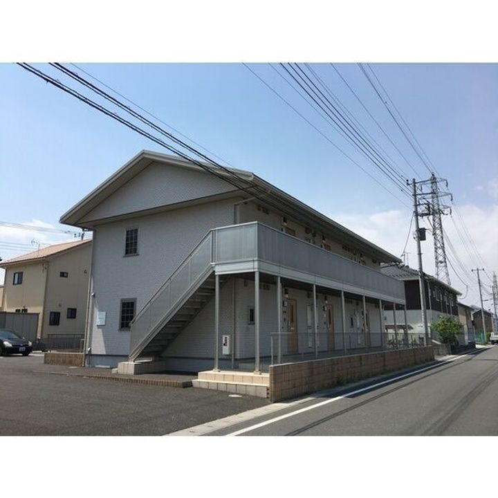 群馬県邑楽郡大泉町大字古氷(アパート)の賃貸物件の外観