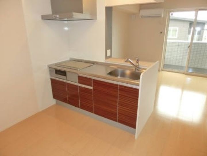 茨城県つくば市学園の森1(アパート)の賃貸物件のキッチン