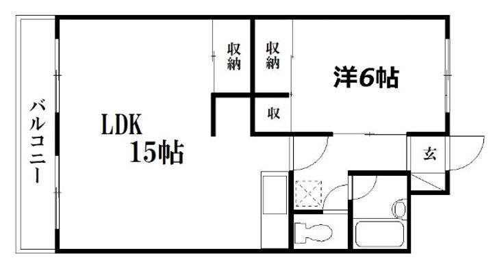 静岡県浜松市中央区砂山町(マンション)の賃貸物件の間取り