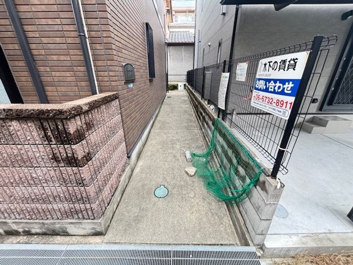 大阪府吹田市長野西(アパート)の賃貸物件の地図