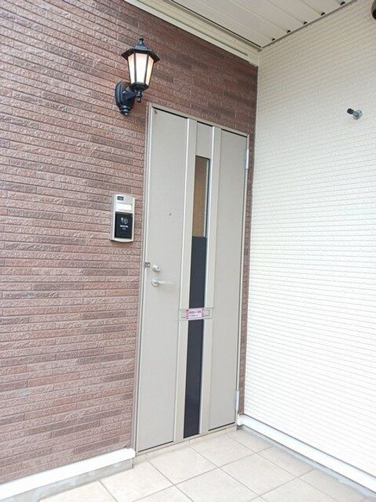 福島県福島市大森字高畑(アパート)の賃貸物件の玄関