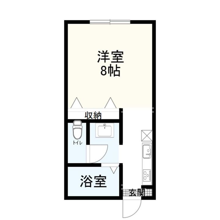 ADコーポの間取り