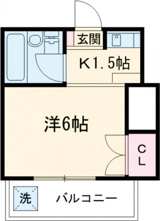 シャトーフェニックスの間取り