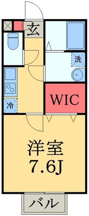 アムール千代田の間取り