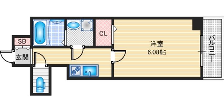 ARCA正雀の間取り