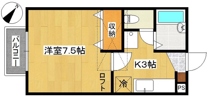ハウス・ビューダリッヒの間取り