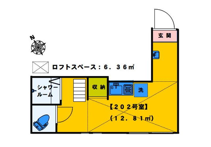 MH MAISON高田馬場の間取り