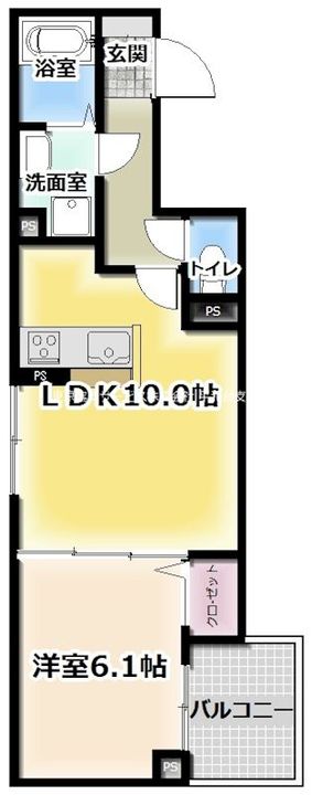 東京都練馬区中村北3(アパート)の賃貸物件の間取り