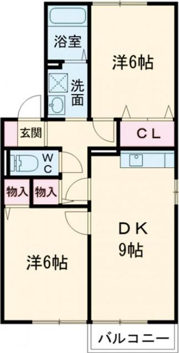 FUMI GRANDE B棟の間取り