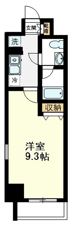 東京都国立市富士見台2(マンション)の賃貸物件の間取り