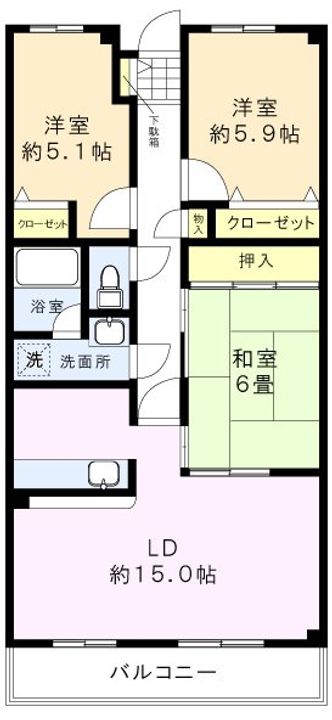 パークコートの間取り