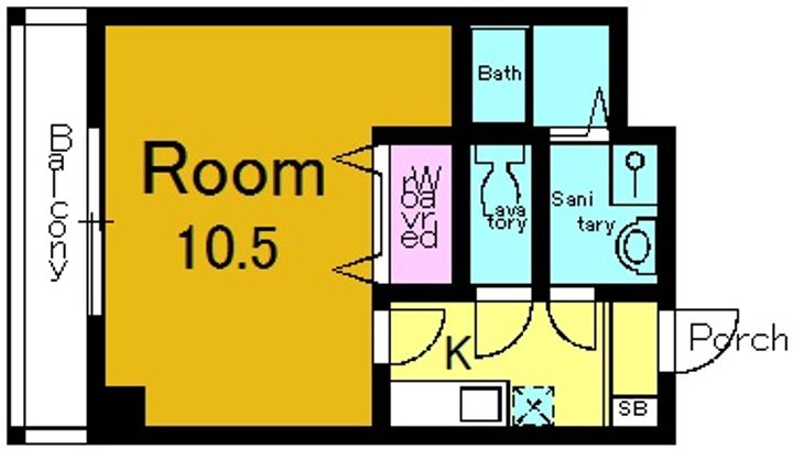 ラカーサ山科の間取り