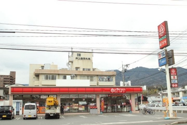 津江ビルの周辺