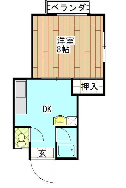 尾崎ビルの間取り