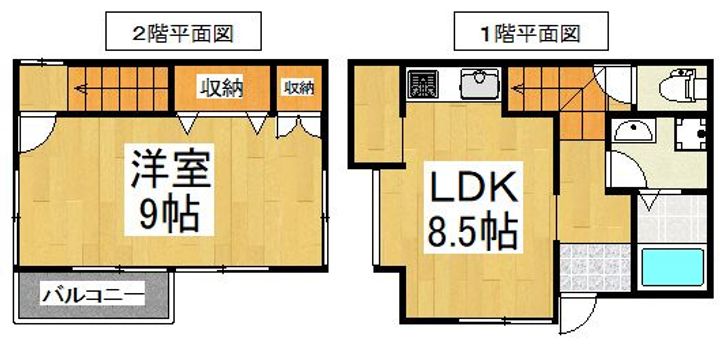 埼玉県ふじみ野市北野1(一戸建)の賃貸物件の間取り
