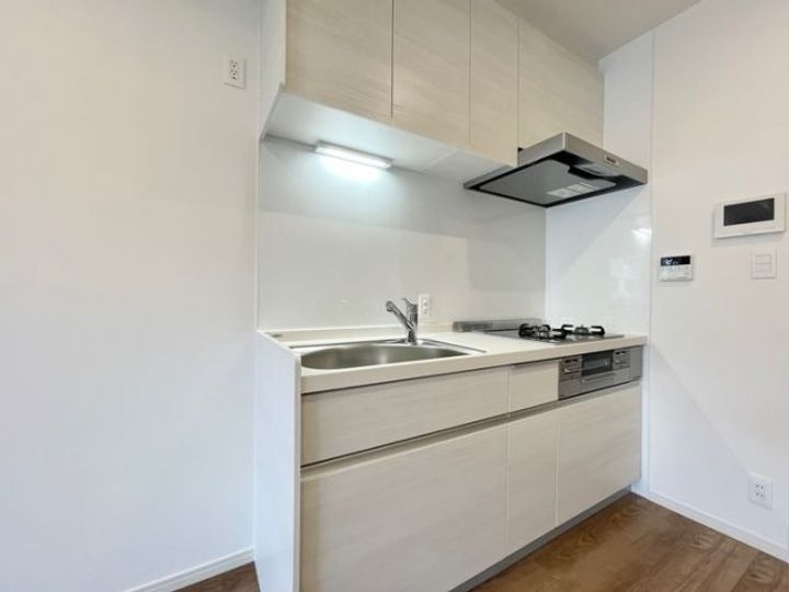 カスタリア旗の台のキッチン