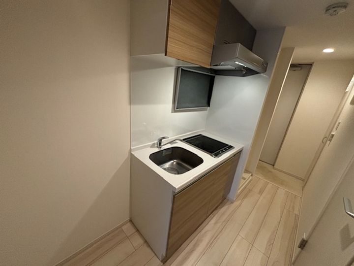 宮城県仙台市若林区新寺3(マンション)の賃貸物件のキッチン