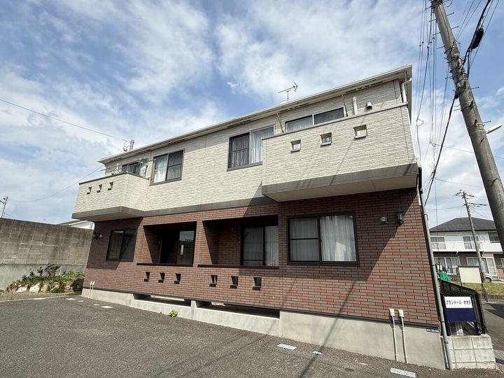 宮城県仙台市若林区かすみ町(アパート)の賃貸物件の外観