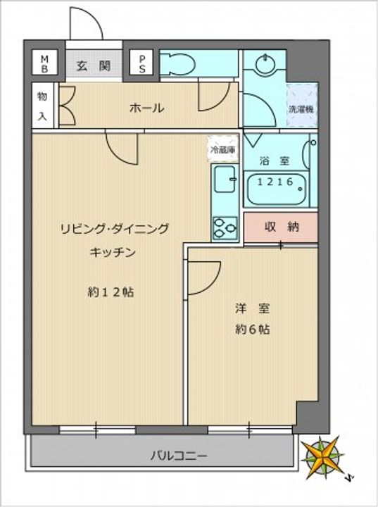 ヒルトップ小石川の間取り