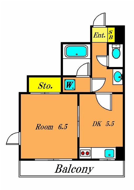クラルテ大森本町の間取り