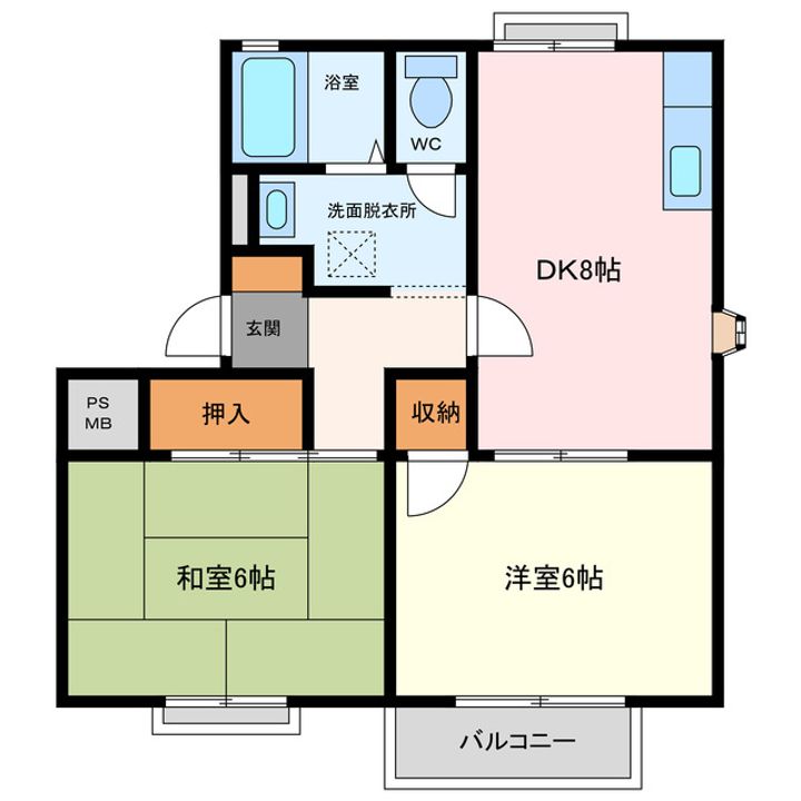 シャネルスイートの間取り