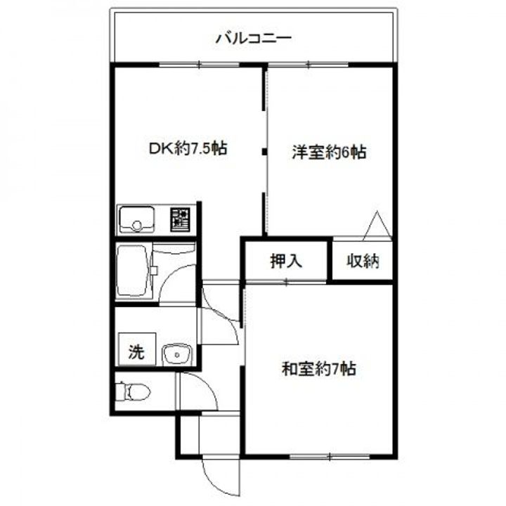 埼玉県富士見市東みずほ台1(マンション)の賃貸物件の間取り