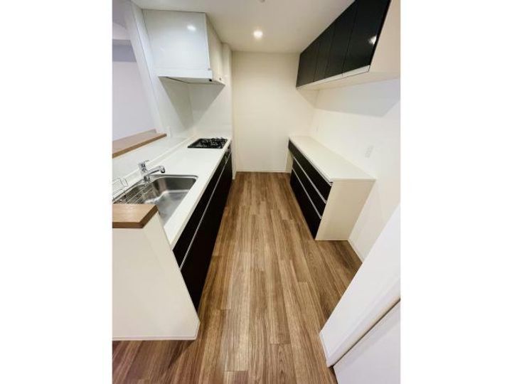 北海道函館市松陰町(マンション)の賃貸物件のキッチン