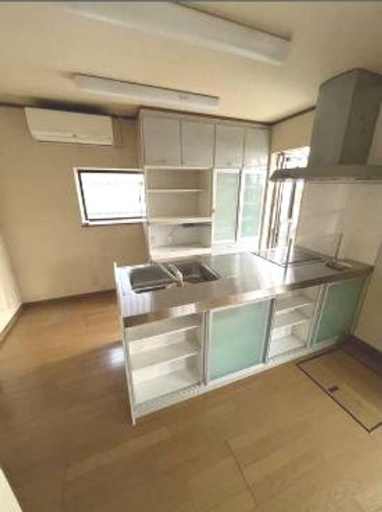 山梨県甲府市湯村3(一戸建)の賃貸物件のキッチン