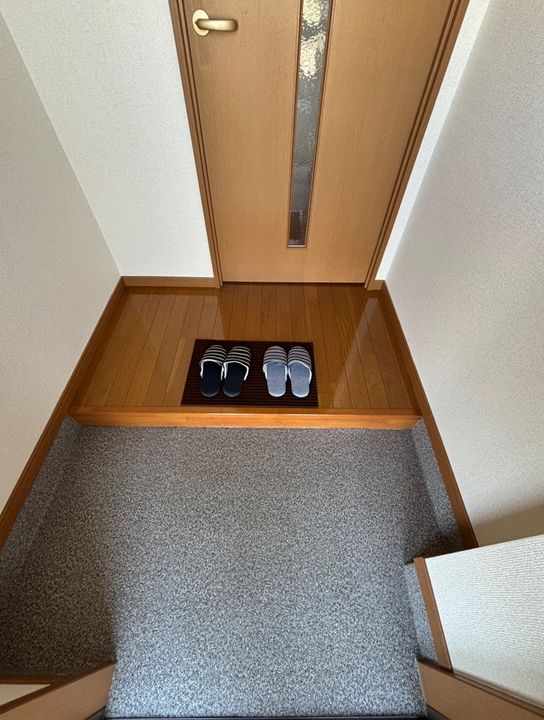 岐阜県可児市土田(一戸建)の賃貸物件の玄関