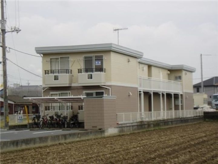 岡山県倉敷市福田町古新田(アパート)の賃貸物件の外観