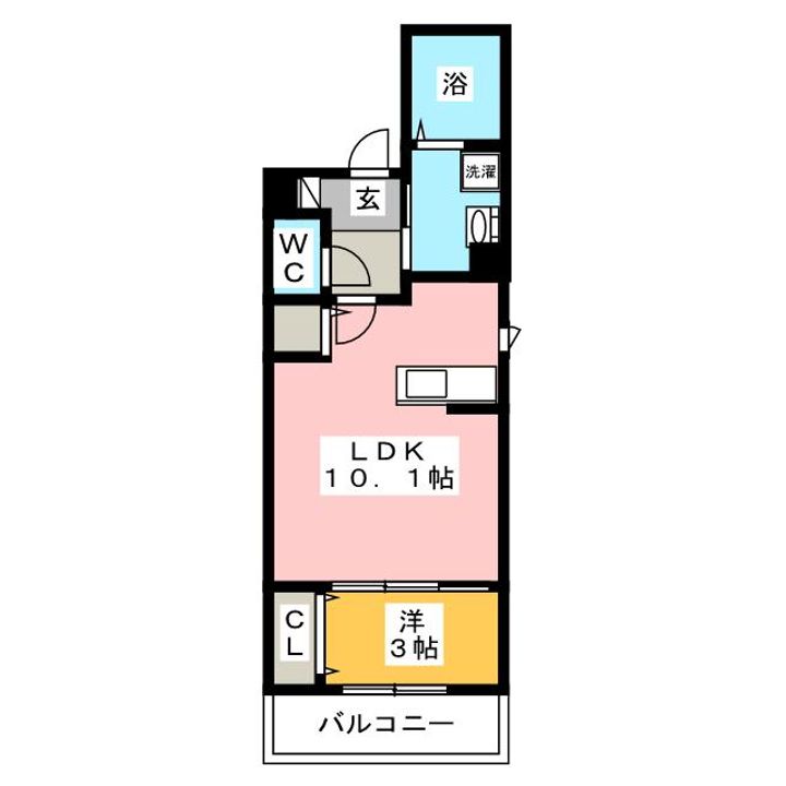 リブロピーノ横浜の間取り