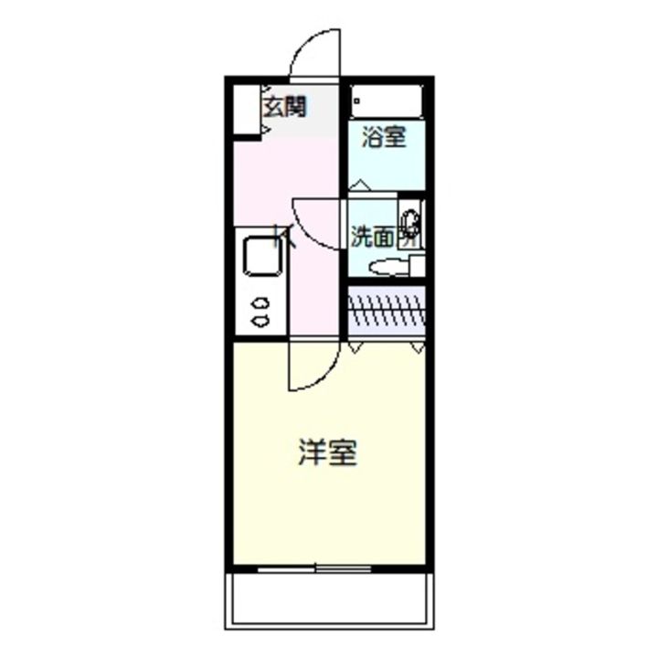 CASA堺東の間取り