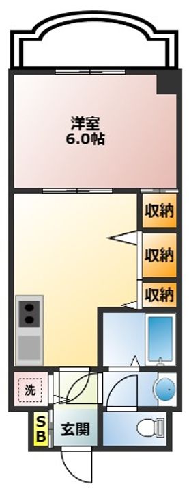 Fuji Crestの間取り