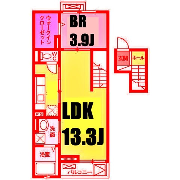 サンリット コートの間取り