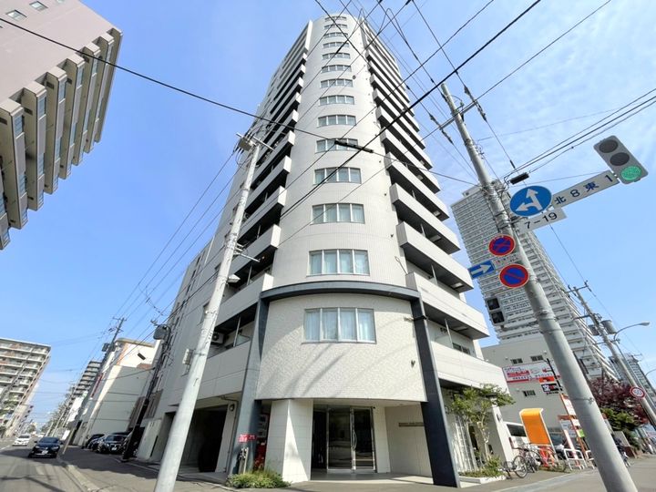 レジデンスタワー札幌の外観