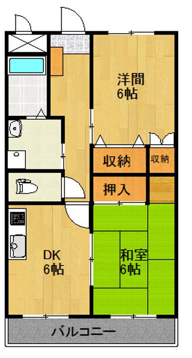 悠友館の間取り