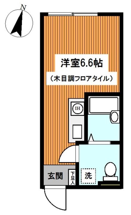 神奈川県川崎市川崎区浅田4(アパート)の賃貸物件の間取り