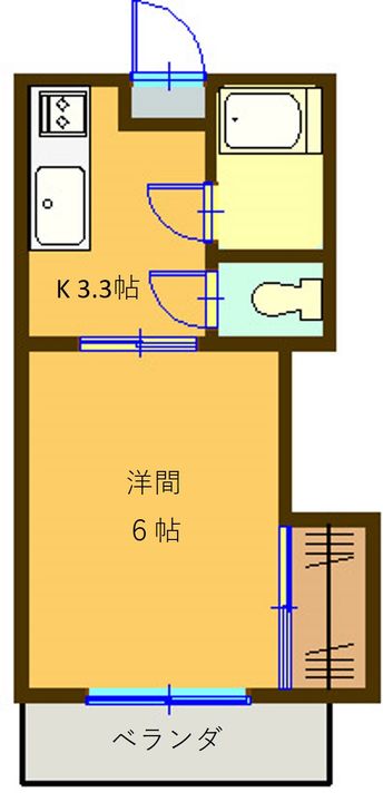 ウイング鎌田の間取り