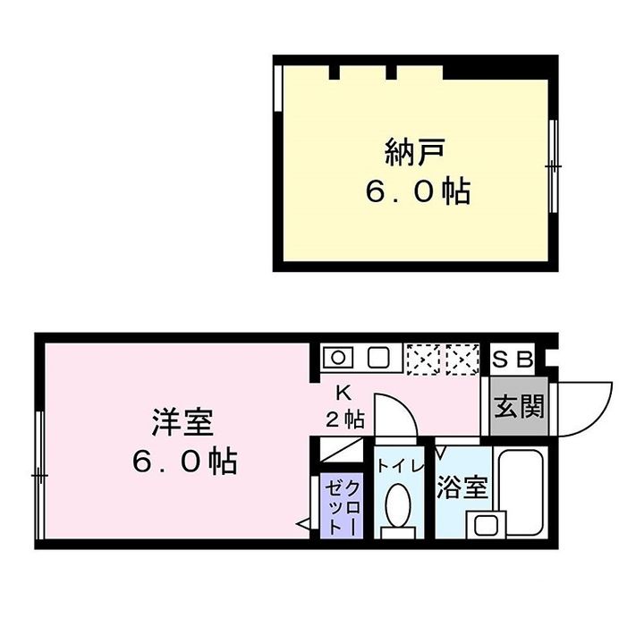 レジーナ蘇我の間取り