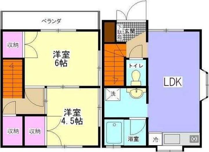 神奈川県相模原市南区麻溝台1(一戸建)の賃貸物件の間取り