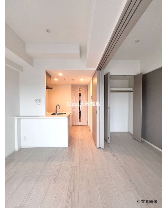 エスリードレジデンス梅田クラスシティの居間