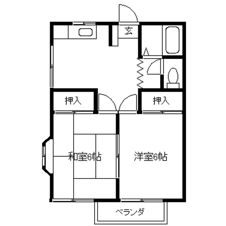 ケンハウスの間取り